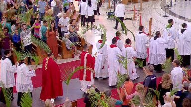 No Domingo de Ramos, inicia-se o Acampamento de Semana Santa