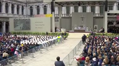 Papa reza o Regina Coeli na cidade italiana de Veneza