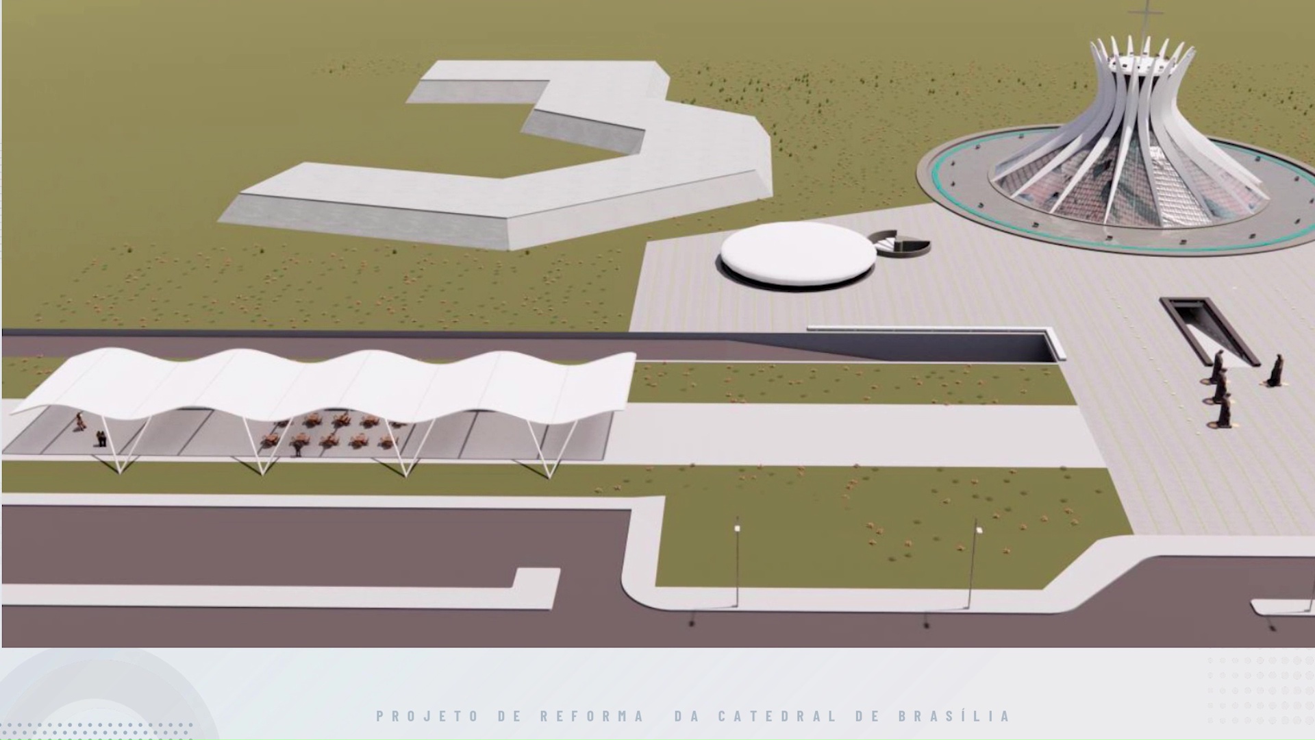 Arquidiocese de Brasília apresenta projeto de reforma da Catedral