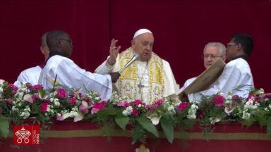 Em mensagem de Páscoa, Papa recorda vítimas dos conflitos pelo mundo