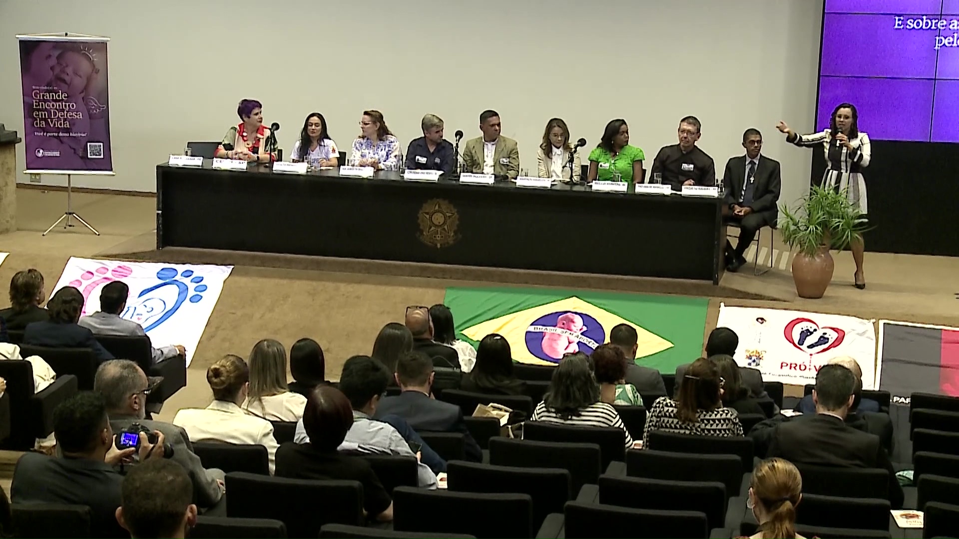 Frente Parlamentar Mista Contra O Aborto Promove Encontro Pela Vida