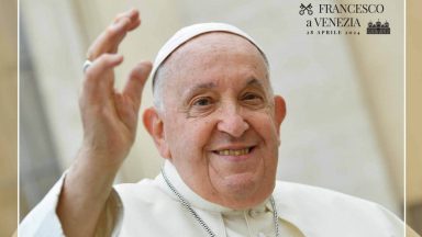 No domingo, Papa Francisco realiza visita inédita a Veneza