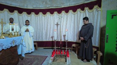 Franciscanos da Terra Santa celebram Ascensão do Senhor