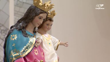 Na Canção Nova, fiéis celebram Auxiliadora dos Cristãos