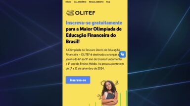 MEC cria Primeira Olimpíada do Tesouro Direto e Educação Financeira