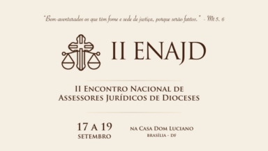 Encontro de Assessores Jurídicos de Dioceses acontece em setembro