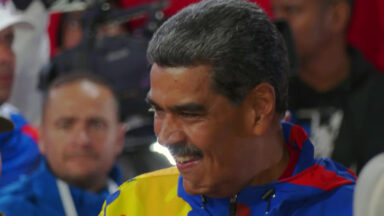 Maduro celebra reeleição na Venezuela e promete conter violência