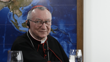 Após o início da guerra, Cardeal Parolin visita a Ucrânia pela primeira vez