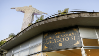 Capela no Santuário Cristo Redentor recebe nome 