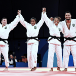 Brasil ganha medalha de bronze na disputa por equipes mistas no judô