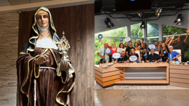 Igreja celebra a intercessora da TV Canção Nova, Santa Clara de Assis