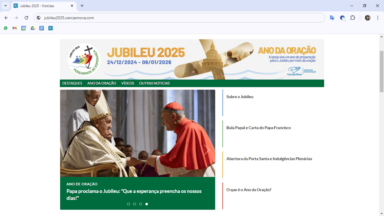 Canção Nova lança site especial com conteúdo sobre Jubileu 2025