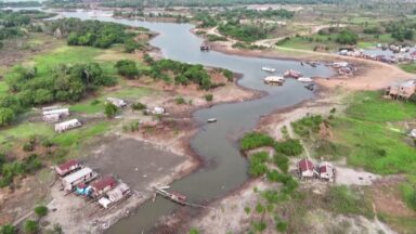 Seca no Amazonas se agrava e pescadores vivem drama