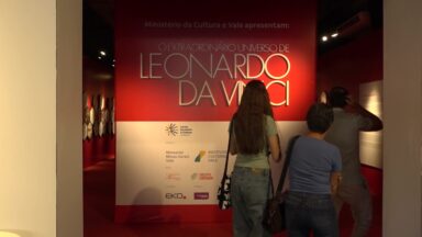 Exposição imersiva e gratuita de Leonardo da Vinci chega em BH