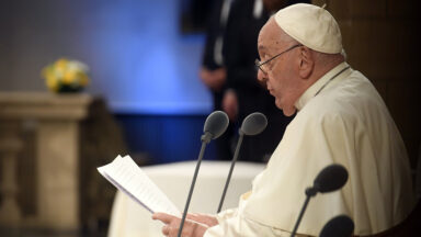 Em Luxemburgo, Papa Francisco discursa para comunidade católica