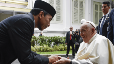 Em encontro privado, Papa conversou com o presidente da Indonésia