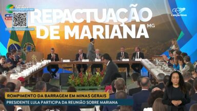 Governo e mineradoras da Samarco firmam acordo de reparação