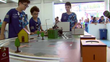 Alunos do Instituto Canção Nova participam de torneio de robótica