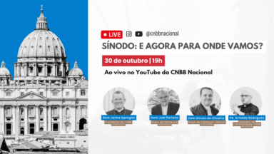 CNBB promove live sobre próximos passos após Sínodo dos Bispos