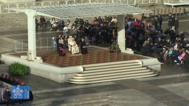 Papa reflete sobre anúncio do evangelho na unção do Espírito Santo