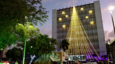 Natal iluminado nas praças de Aracaju é uma tradição na cidade