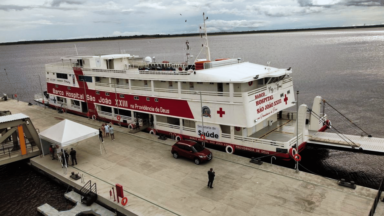 Barco Hospital São João XXIII reforça saúde no interior do Amazonas