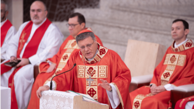 Arcebispo de Brasília preside Missa em visita à Canção Nova