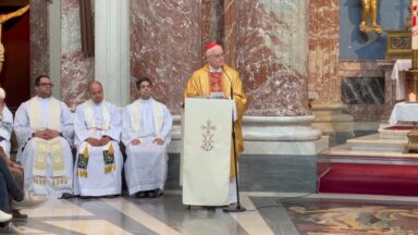 Em Roma, Dom Odilo celebra missa e destaca legado do Papa Francisco