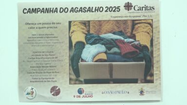 Cáritas de São Paulo dá início à Campanha do Agasalho