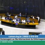 Profissionais da enfermagem são homenageados em Brasília