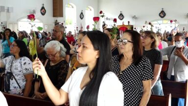 Em Aracaju, fiéis celebram dia de Santa Rita de Cássia
