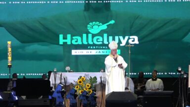 Festival Halleluya reúne milhares no centro do Rio de Janeiro