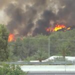 Incêndios causam evacuação e fechamento de rodovias em Jerusalém