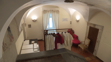 “Sala das Lágrimas” é o local onde o cardeal se torna Papa