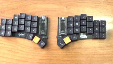 Jovem desenvolve teclado ergonômico que combate a tendinite