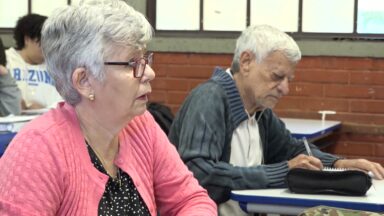 Casal mostra que idade não é barreira para aprendizado