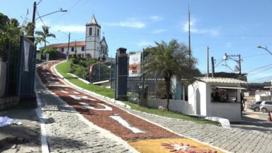 Magé tem o segundo maior tapete de Corpus Christi do Rio de Janeiro