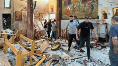 ACN expressa tristeza após ataque à Igreja de Santo Elias na Síria