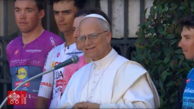 Papa aos ciclistas do Giro d'Itália:
