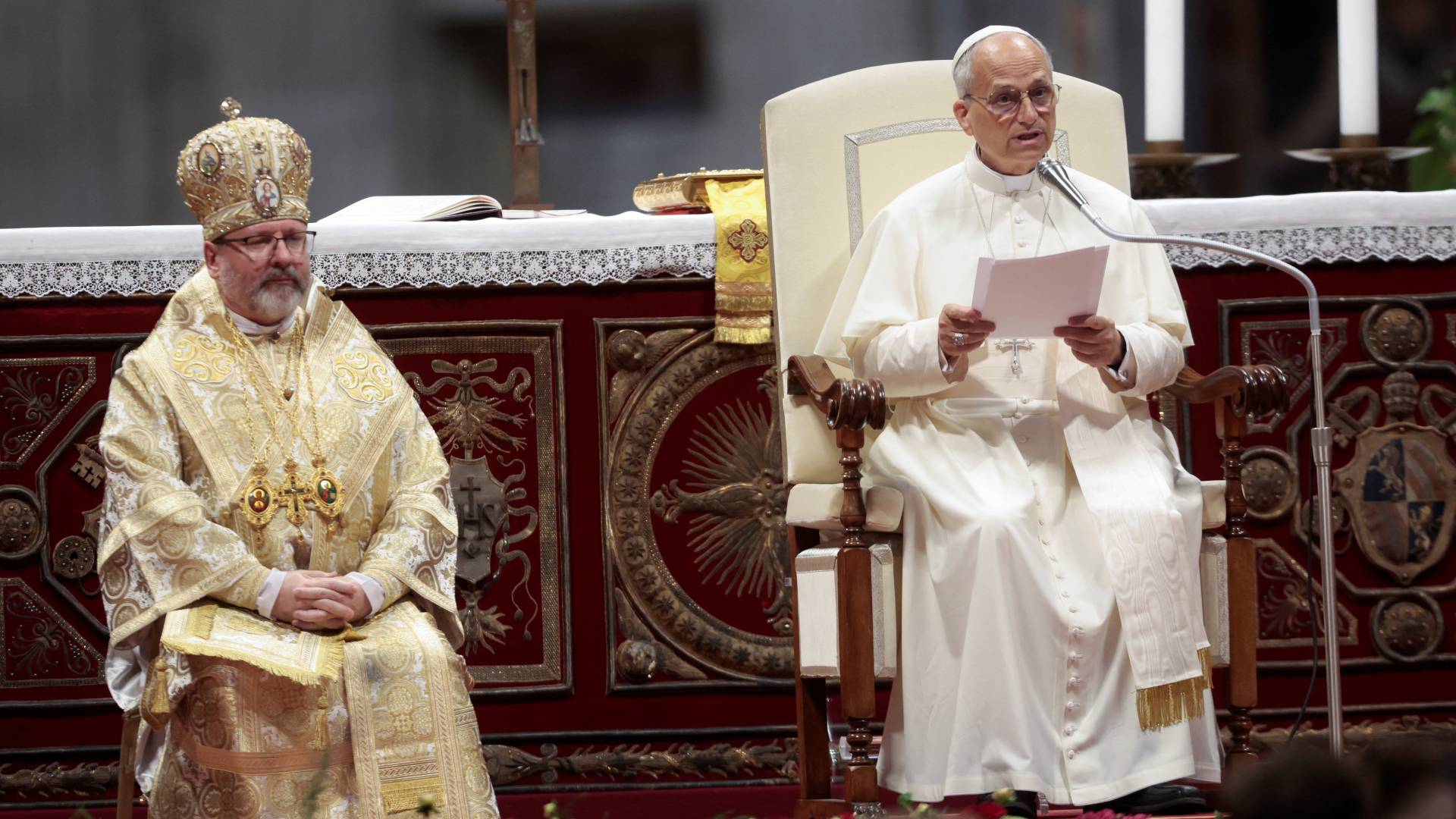 Papa Leão XIV dirigiu-se na manhã deste sábado, 28, aos peregrinos da Igreja Greco-Católica Ucraniana, recebidos na Basílica de São Pedro, por ocasião da sua peregrinação jubilar ao túmulo dos Apóstolos