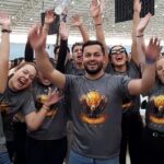 Peregrinos do Brasil e de diferentes países estão no Acampamento PHN