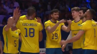 Brasil volta a ficar entre os 4 melhores do Mundo no Volei masculino