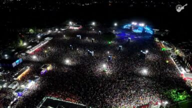 Festival Halleluya bate recorde de 300 mil pessoas em uma noite