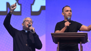 Padre Roger e Pitter destacam esperança e júbilo na busca pela santidade