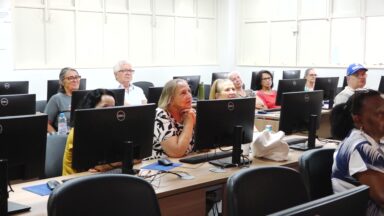 Limites da idade são superados com o auxílio da internet