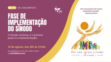 CNBB lançará Fase de Implementação do Sínodo no Brasil