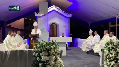 Comunidade Católica inaugura réplica da Capelinha das Aparições