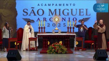 Oração e testemunhos marcam Acampamento São Miguel Arcanjo