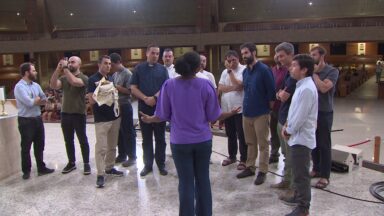 Canção Nova recebe a visita de Sacerdotes do Movimento de Schöenstatt