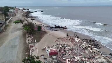 Erosão marinha já atinge sessenta por cento do litoral brasileiro